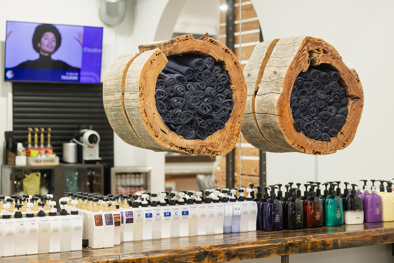 Uberzoot salon interior detail